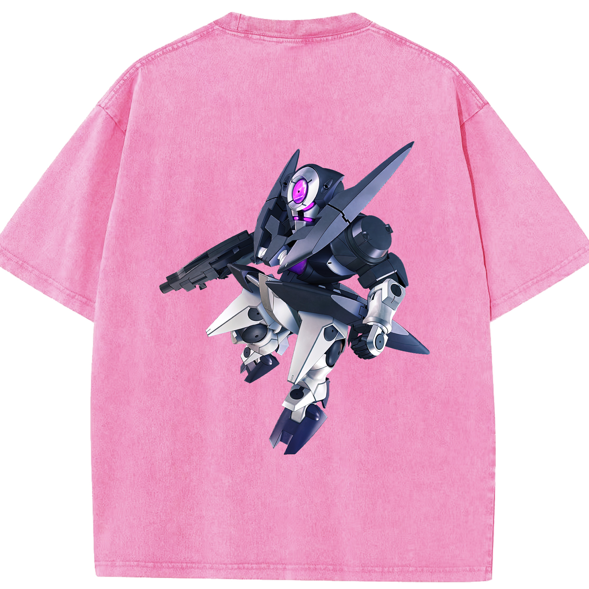 （画像用） 機動戦士ガンダム Mobile Suit Gundam 綿100% ヴィンテージ風 半袖Tシャツ（背面プリント）